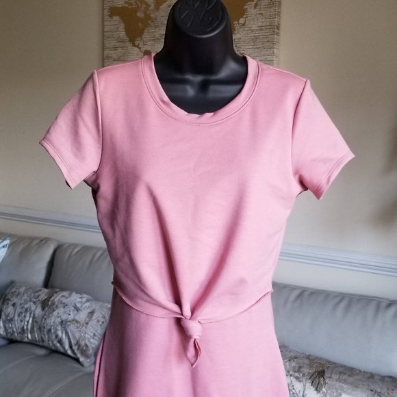 NWOT Popular Basics Pink Mini Dress - Picture 13 of 14